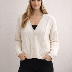 Cable Knit Sweater, XS, NWT